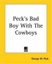 Cover of: Peck's Bad Boy With The Cowboys by George Wilbur Peck
