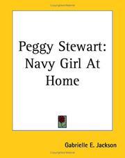 Cover of: Peggy Stewart by Gabrielle E. Jackson, Gabrielle E. Jackson