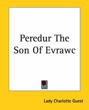 Cover of: Peredur The Son Of Evrawc