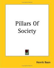 Cover of: Pillars Of Society by Henrik Ibsen