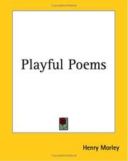 Cover of: Playful Poems
