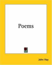 Cover of: Poems