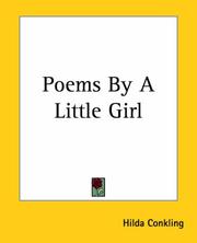 Cover of: Poems By A Little Girl by Hilda Conkling