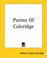 Cover of: Poems Of Coleridge