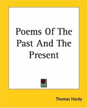 Cover of: Poems Of The Past And The Present by Thomas Hardy
