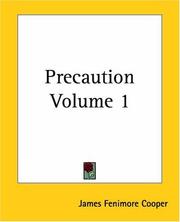 Cover of: Precaution by James Fenimore Cooper