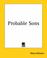 Cover of: Probable Sons