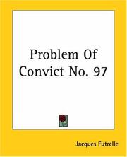 Cover of: Problem Of Convict No. 97