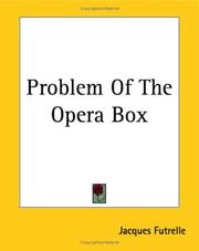 Cover of: Problem Of The Opera Box