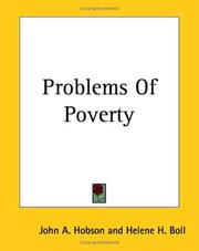 Cover of: Problems Of Poverty