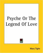 Cover of: Psyche Or The Legend Of Love