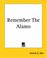 Cover of: Remember The Alamo