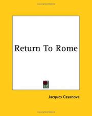 Cover of: Return To Rome