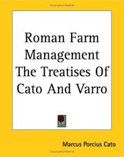 Cover of: Roman Farm Management The Treatises Of Cato And Varro