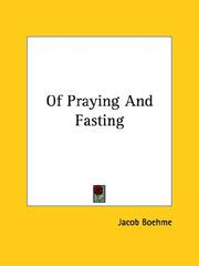 Cover of: Of Praying And Fasting