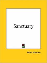 Cover of: Sanctuary by Edith Wharton