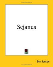 Cover of: Sejanus by Ben Jonson