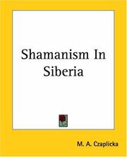 Cover of: Shamanism In Siberia