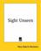 Cover of: Sight Unseen