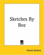 Cover of: Sketches By Boz by Charles Dickens, Marcus Stone, George Cruikshank, Nancy Holder