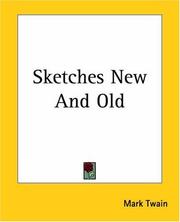 Cover of: Sketches New And Old by Mark Twain