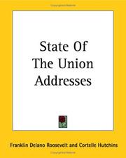 Cover of: State Of The Union Addresses