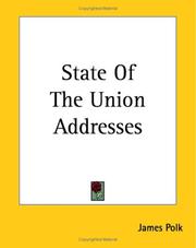 Cover of: State Of The Union Addresses