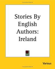 Cover of: Stories By English Authors by Various