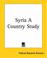 Cover of: Syria A Country Study