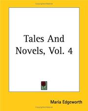Cover of: Tales And Novels by Maria Edgeworth