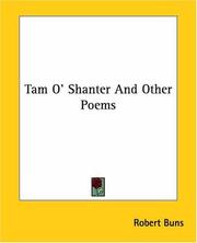 Cover of: Tam O' Shanter And Other Poems by Robert Buns