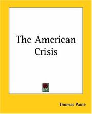 Cover of: The American Crisis