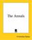 Cover of: The Annals