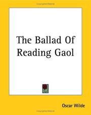 Cover of: The Ballad Of Reading Gaol by Oscar Wilde