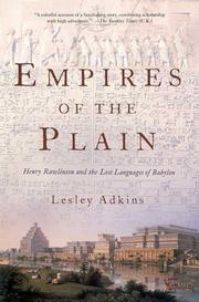Cover of: Empires of the Plain by Lesley Adkins