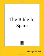 Cover of: The Bible In Spain by George Henry Borrow