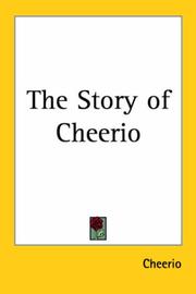 Cover of: The Story of Cheerio | Cheerio