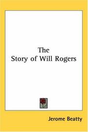 Cover of: The Story of Will Rogers