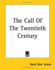 Cover of: The Call of the Twentieth Century