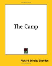 Cover of: The Camp by Richard Brinsley Sheridan