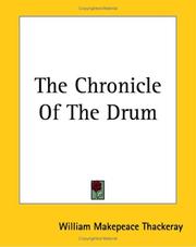 The chronicle of the drum by William Makepeace Thackeray