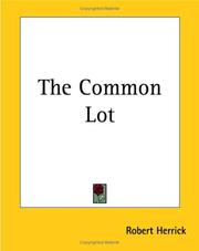 Cover of: The Common Lot