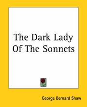 Cover of: The Dark Lady Of The Sonnets by George Bernard Shaw