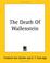 Cover of: The Death Of Wallenstein