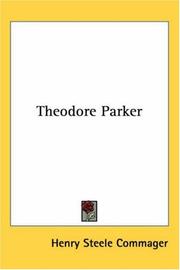 Cover of Theodore Parker