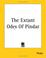 Cover of: The Extant Odes Of Pindar