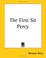 Cover of: The First Sir Percy