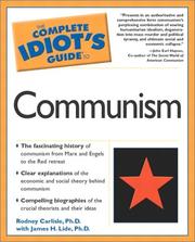Cover of: The Complete Idiot's Guide to Communism