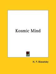 Cover of: Kosmic Mind by Елена Петровна Блаватская