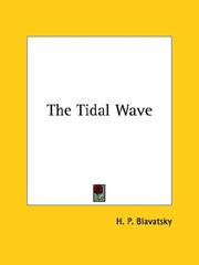 Cover of: The Tidal Wave by Елена Петровна Блаватская